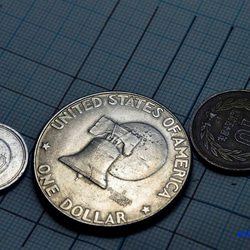 ゴルフマーカー マグネットマーカー  コインマーカー 　12798-472　ビンテージコインマーカー　 3枚目の画像