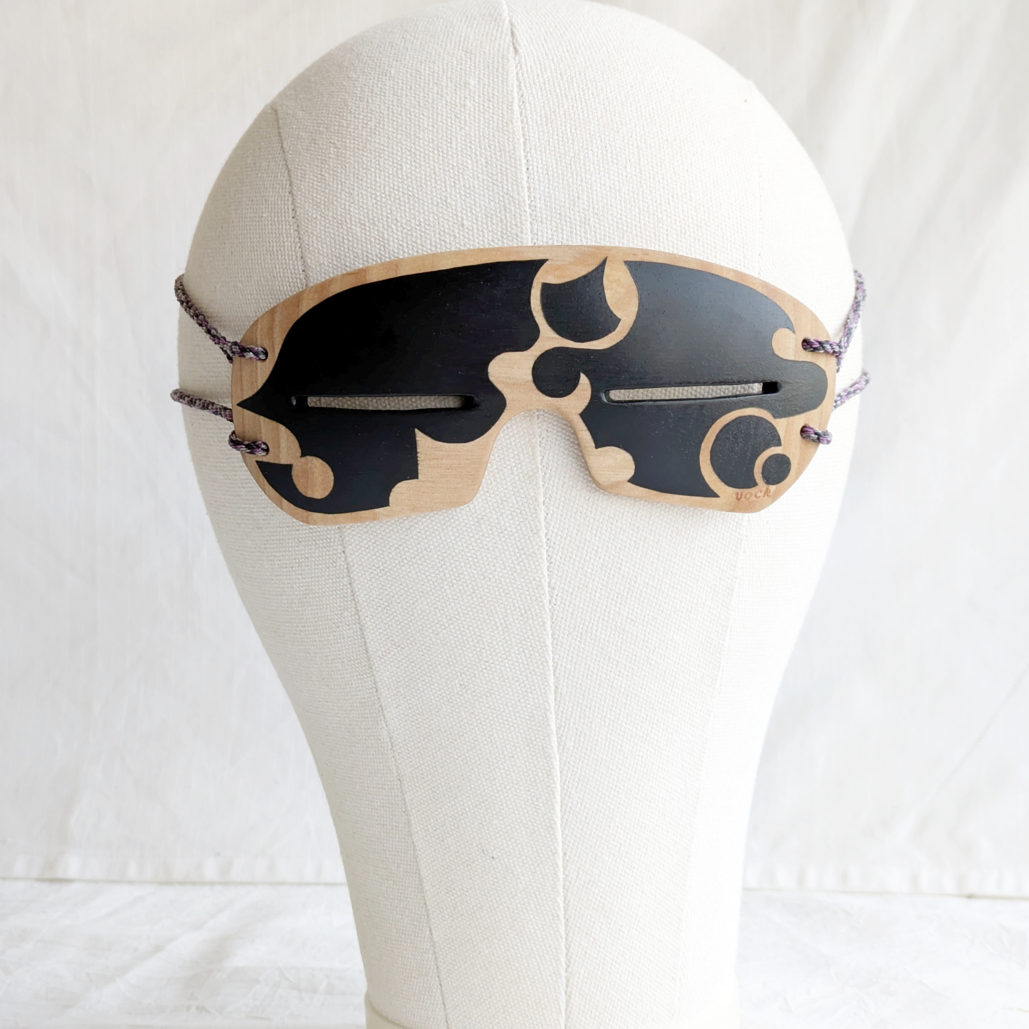 【古来の遮光器】雪眼鏡（サングラス）　柄8