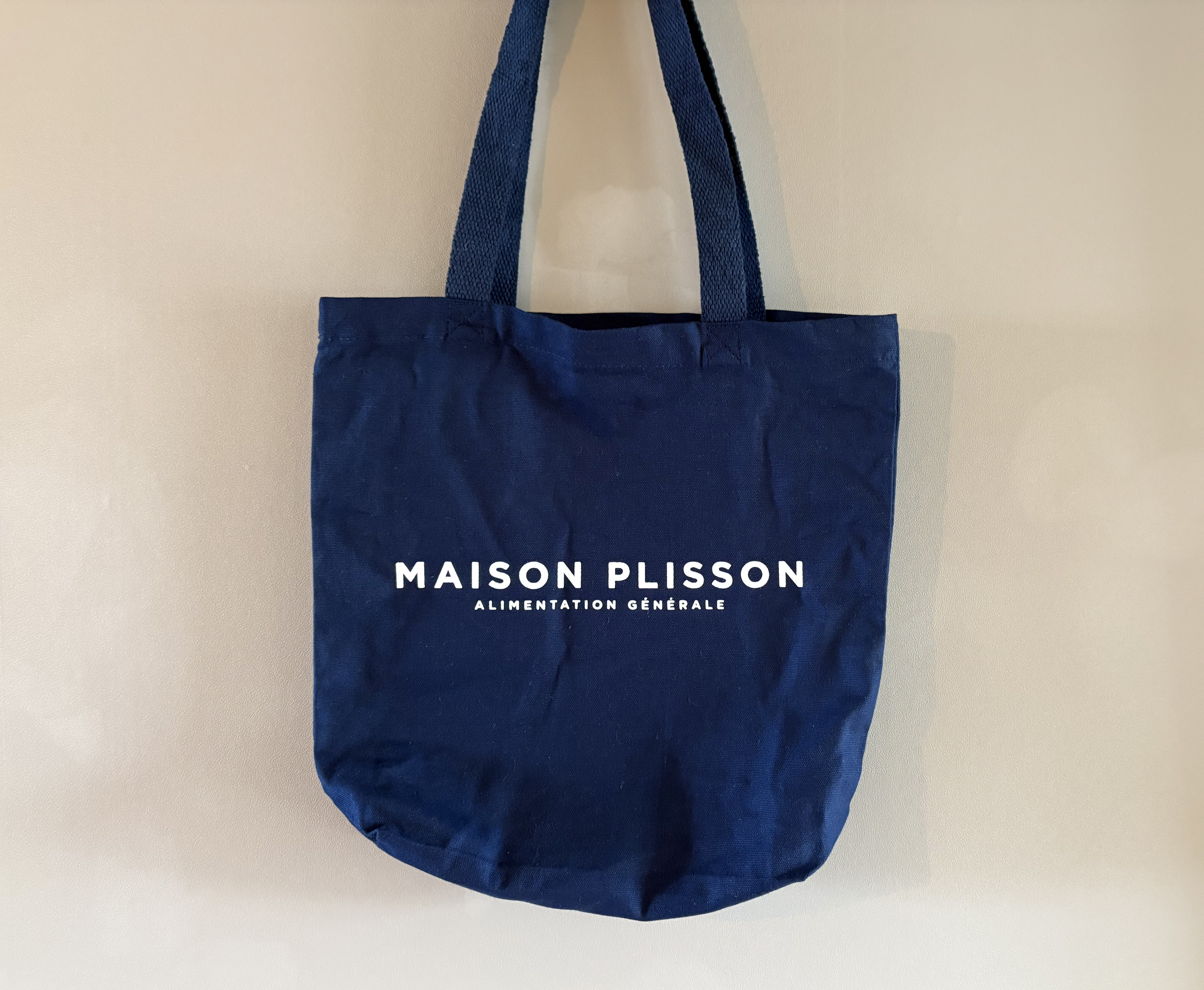 フランス・パリの高級食材セレクトショップのショッピングバッグ　メゾン プリソン トートバッグ