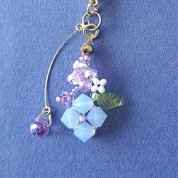 小さな紫陽花のチャーム❁ 2枚目の画像