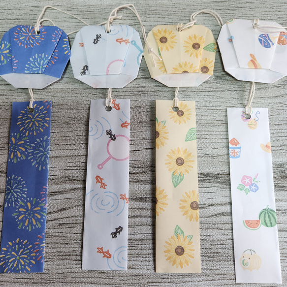 夏の壁面飾り 風鈴8個Set】 その他インテリア雑貨 m☆u(プロフご覧に