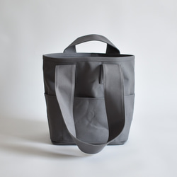 CLOUCHY SHOULDER BAG（ダークグレー） 16枚目の画像