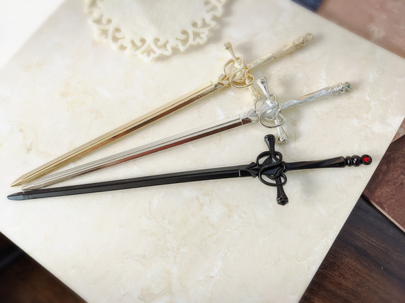 ナイトソードの簪（全３色 3枚目の画像