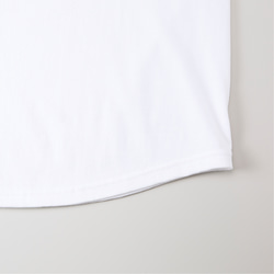 「NEW ME 散髪中のネコ」安心のクオリティ／リラックス七分袖Tシャツ【送料無料】 9枚目の画像