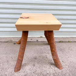 天然クリ二枚はぎDIY材木材天板テレビ台無垢材カウンターテーブル