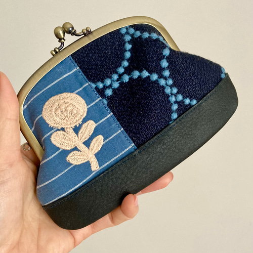 ミナペルホネン親子がま口財布