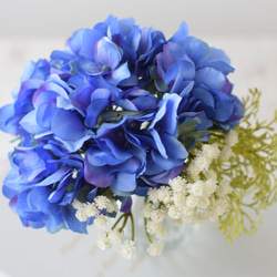 選べる♪かすみ草と紫陽花のフェイクウォーターアレンジ＊Creema限定 11枚目の画像