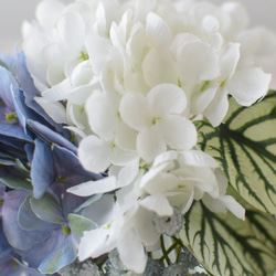 選べる♪かすみ草と紫陽花のフェイクウォーターアレンジ＊Creema限定 7枚目の画像
