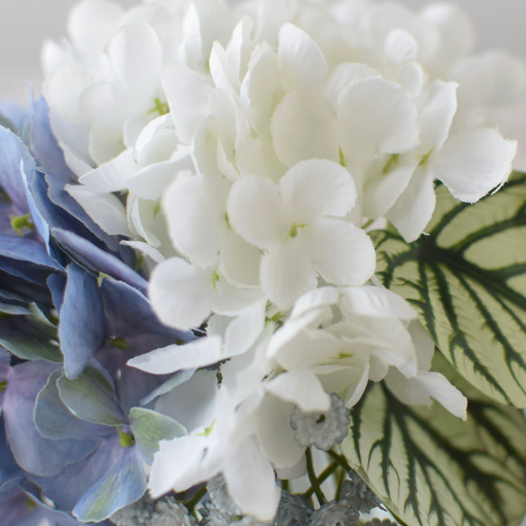 選べる♪かすみ草と紫陽花のフェイクウォーターアレンジ＊Creema限定 7枚目の画像