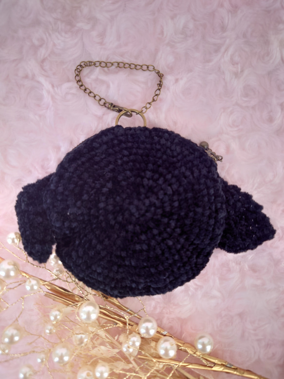 小物入れになる　わんちゃん　バックチャームポーチ 10枚目の画像