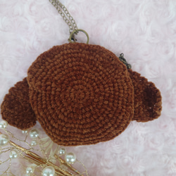 小物入れになる　わんちゃん　バックチャームポーチ 8枚目の画像