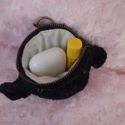 小物入れになる　わんちゃん　バックチャームポーチ 19枚目の画像