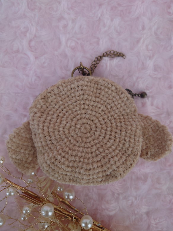 小物入れになる　わんちゃん　バックチャームポーチ 7枚目の画像