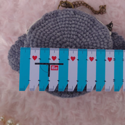 小物入れになる　わんちゃん　バックチャームポーチ 2枚目の画像