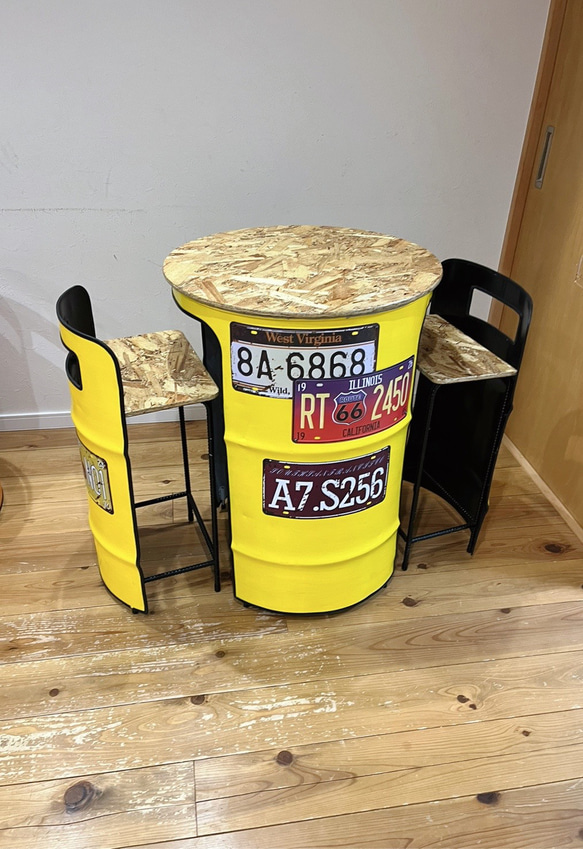 ドラム缶テーブル&チェア 楽天市場】ドラム缶テーブルチェア ドラム缶 テーブルセット