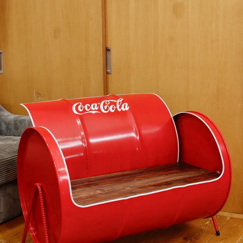 ドラム缶リメイクベンチ ソファ・ベンチ SEA FLOWER 通販 19401040