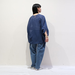 ⭐20％OFF⭐シアーローン ドルマン ブラウス D252060 denicher デニシェ 4枚目の画像