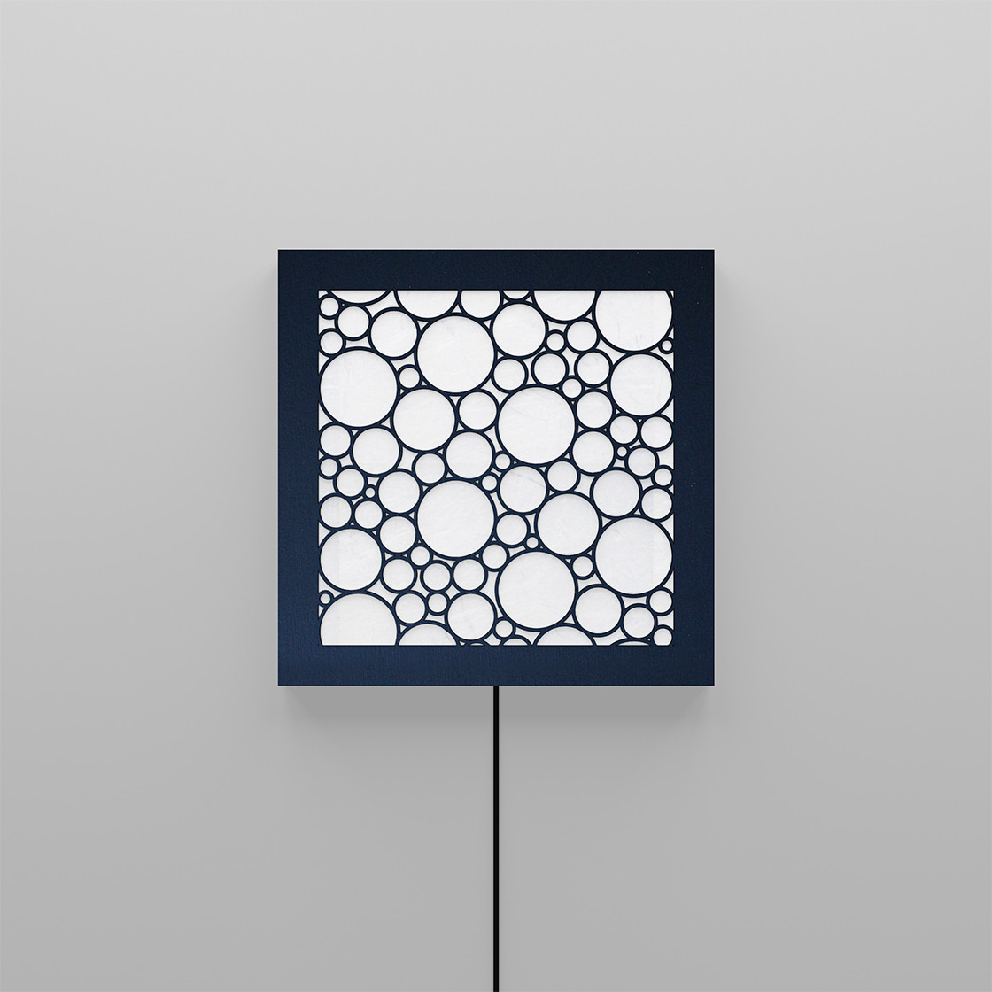 ウォール行灯 バブル - 壁掛け型照明 Mサイズ