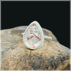 週末セール デンドリティックアゲート シルバーリング サイズ13号 週末セール デンドリティックアゲート シルバーリング サイズ13号