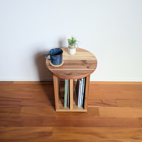 round side table】 ソファテーブル/ナイトテーブル/サイドテーブル