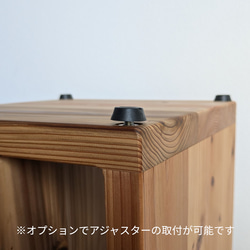 【round side table】　ソファテーブル/ナイトテーブル/サイドテーブル/ラウンド/円形/マガジンラック 12枚目の画像