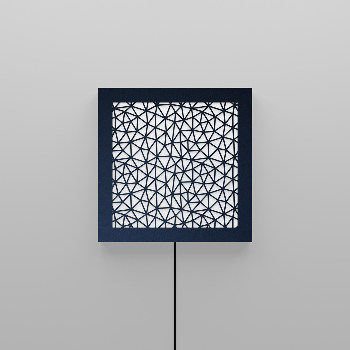 ウォール行灯 トライアングル - 壁掛け型照明 Mサイズ