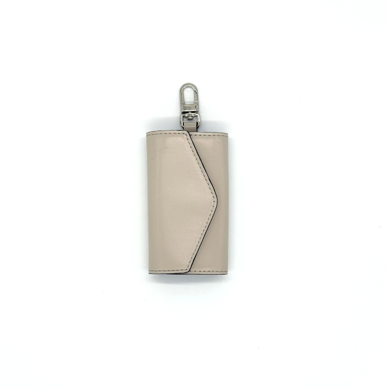 スムースレザー　キーケース　 -Greige-