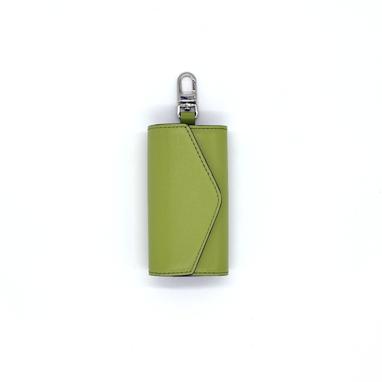 スムースレザー　キーケース　 -Green-