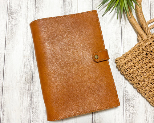 ハンドメイドカバー オーダーメイドで製作します♪ バインダー システム手帳 カバー