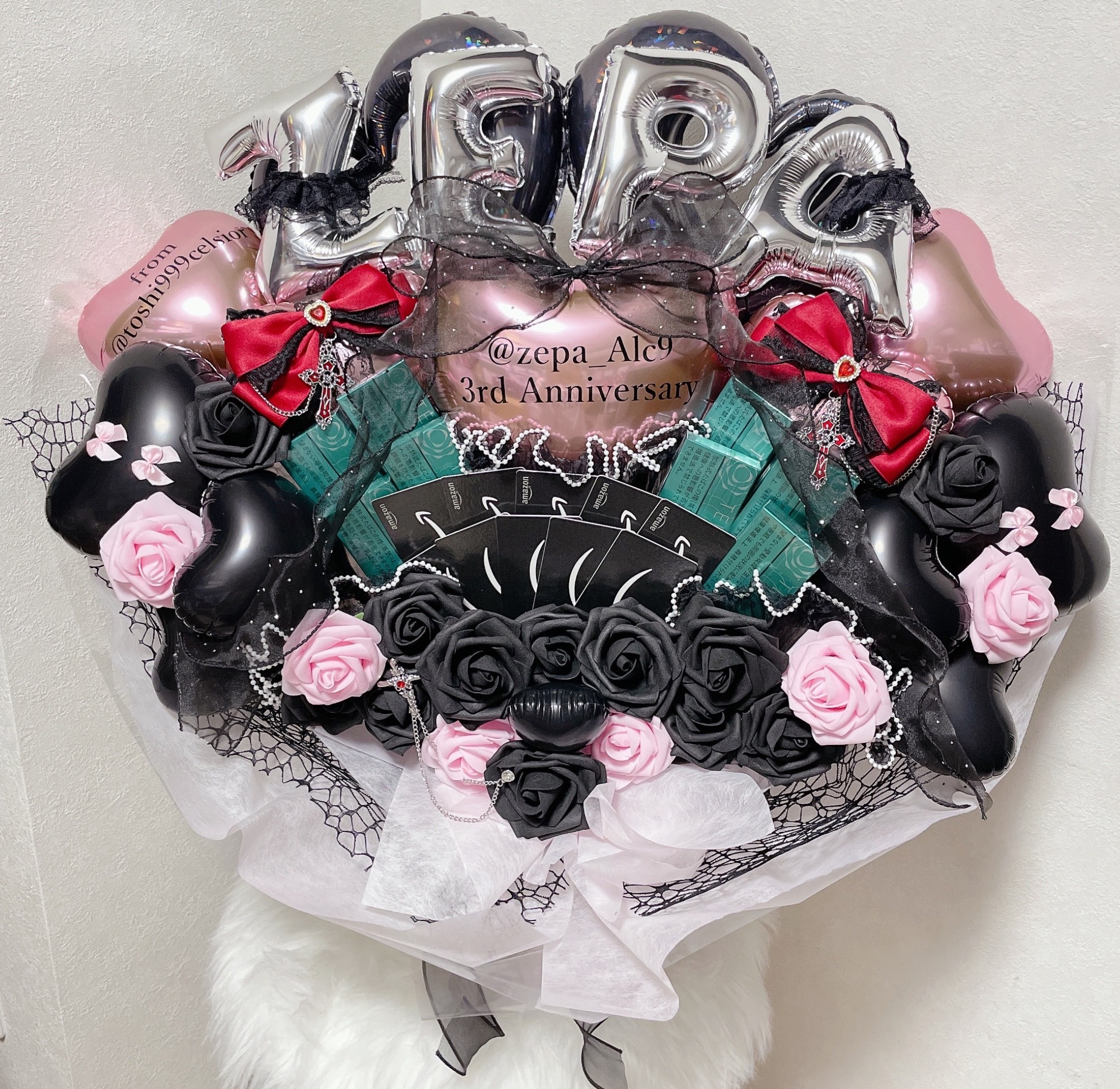 ナギ　バルーンアレンジ  バルーンギフト　生誕祭　ミーグリ　握手会 バルーンギフト バルーンアレンジ 生誕祭 乃木坂46 ミーグリ