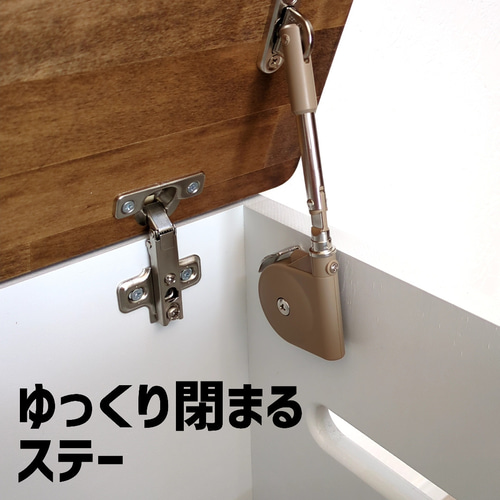脚付き カフェ風 ベンチ型 収納ボックス ソファ・ベンチ OC Handmade