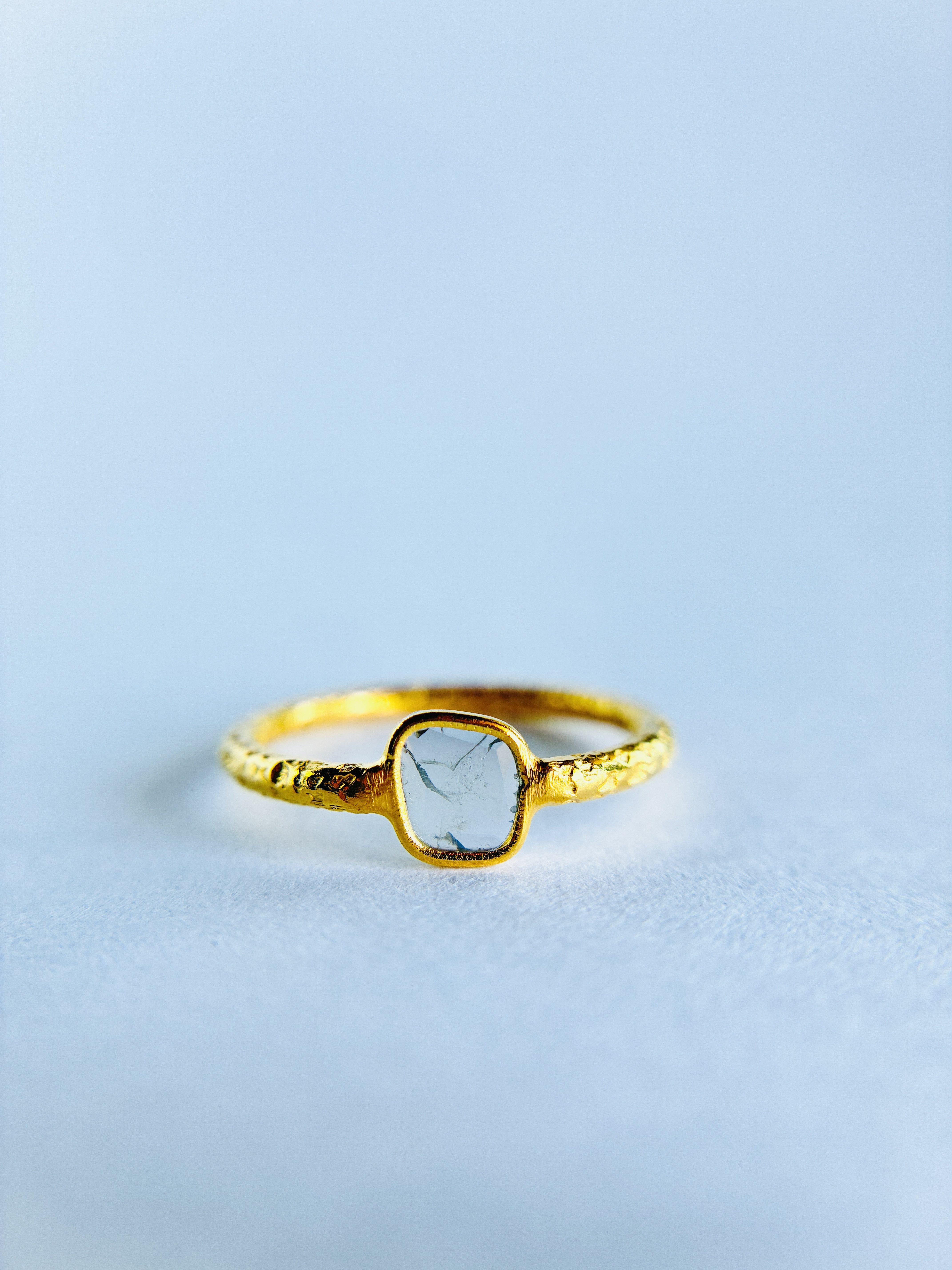 スライスダイヤモンド　リング　6号　⑥