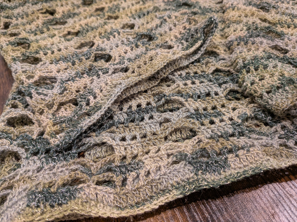 ＊透かし編みプルオーバーニット　サマーニット 3枚目の画像