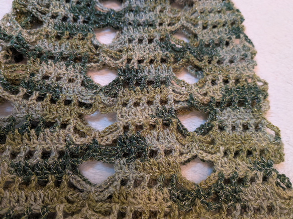 ＊透かし編みプルオーバーニット　サマーニット 4枚目の画像