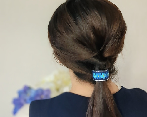 新品未使用！大人気♡ハーフジップ カラーポニー刺繍 ネイビー チチカカ（TITICACA） トレーナー スウェット スケッチ刺繍ハーフ