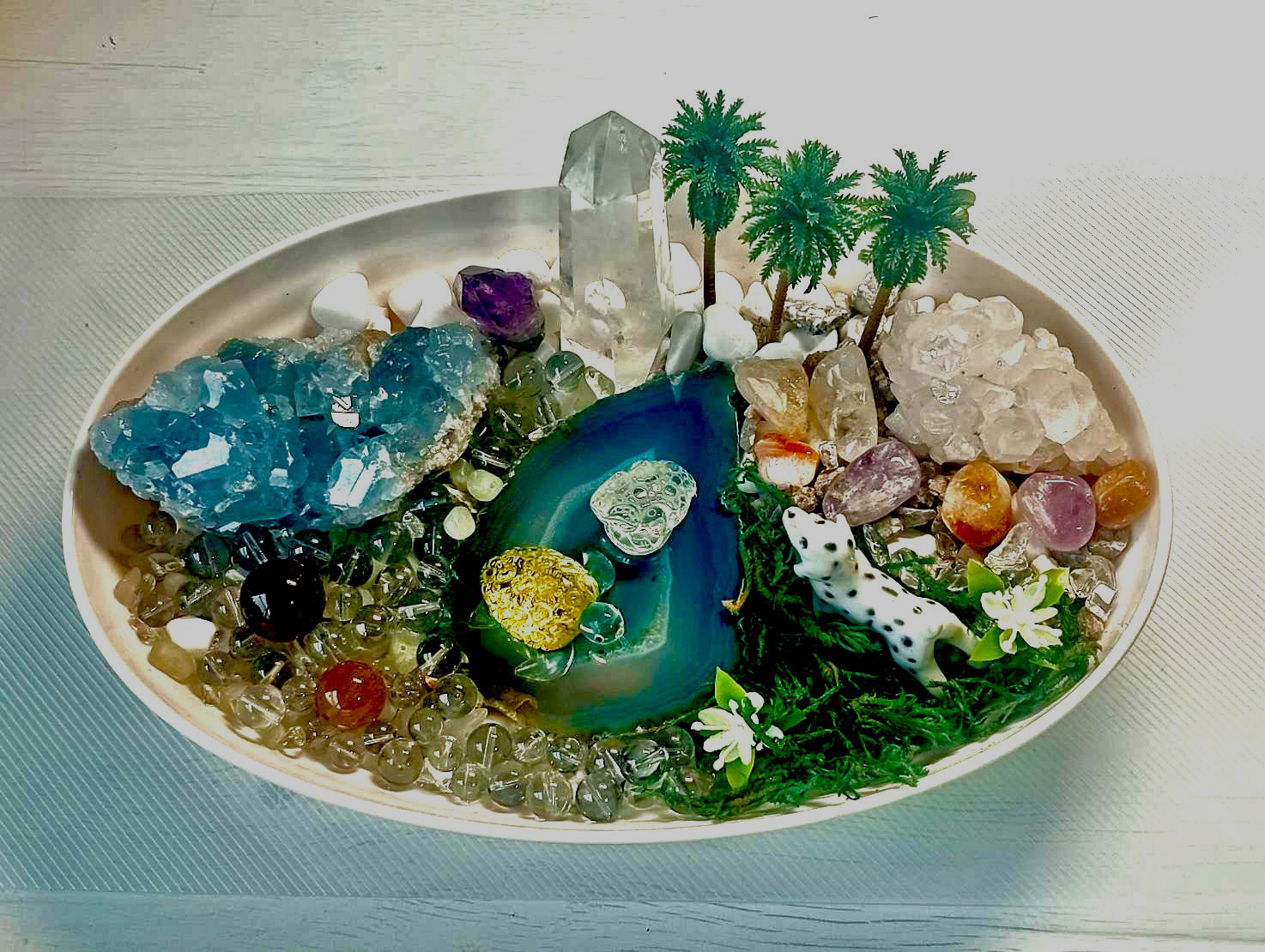 天然石箱庭セット