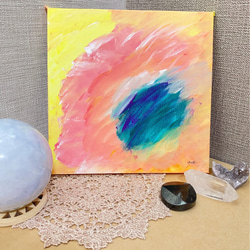 絵画　原画　キャンバスにアクリル絵具仮縁付き 絵画 原画 キャンバスにアクリル絵具仮縁付き 絵画 原画 キャンバスに