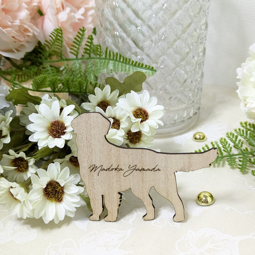 かわいいわんちゃん席札 結婚式 ウエディング 犬 動物 その他オーダー