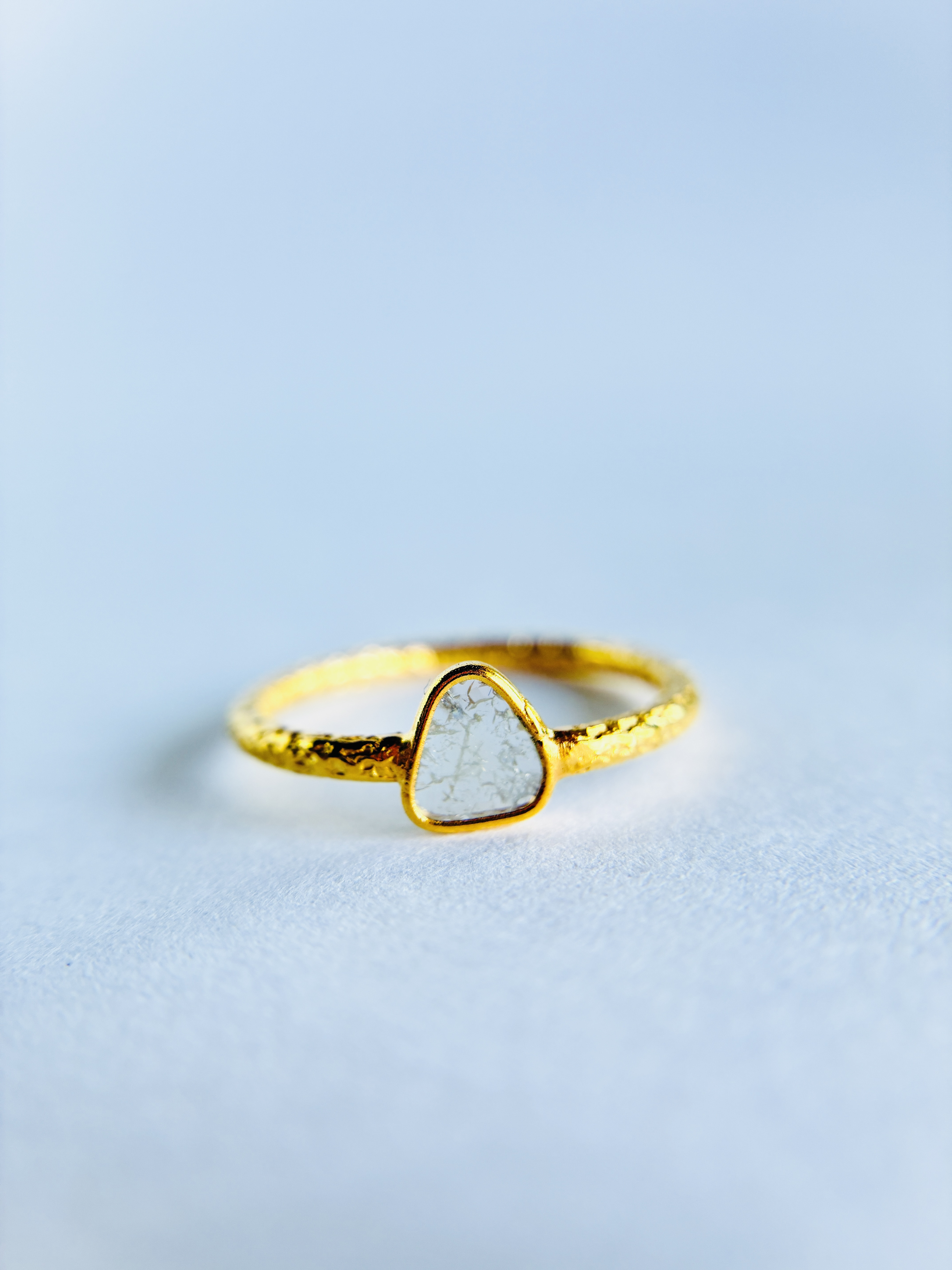 スライスダイヤモンド　リング　9号　②