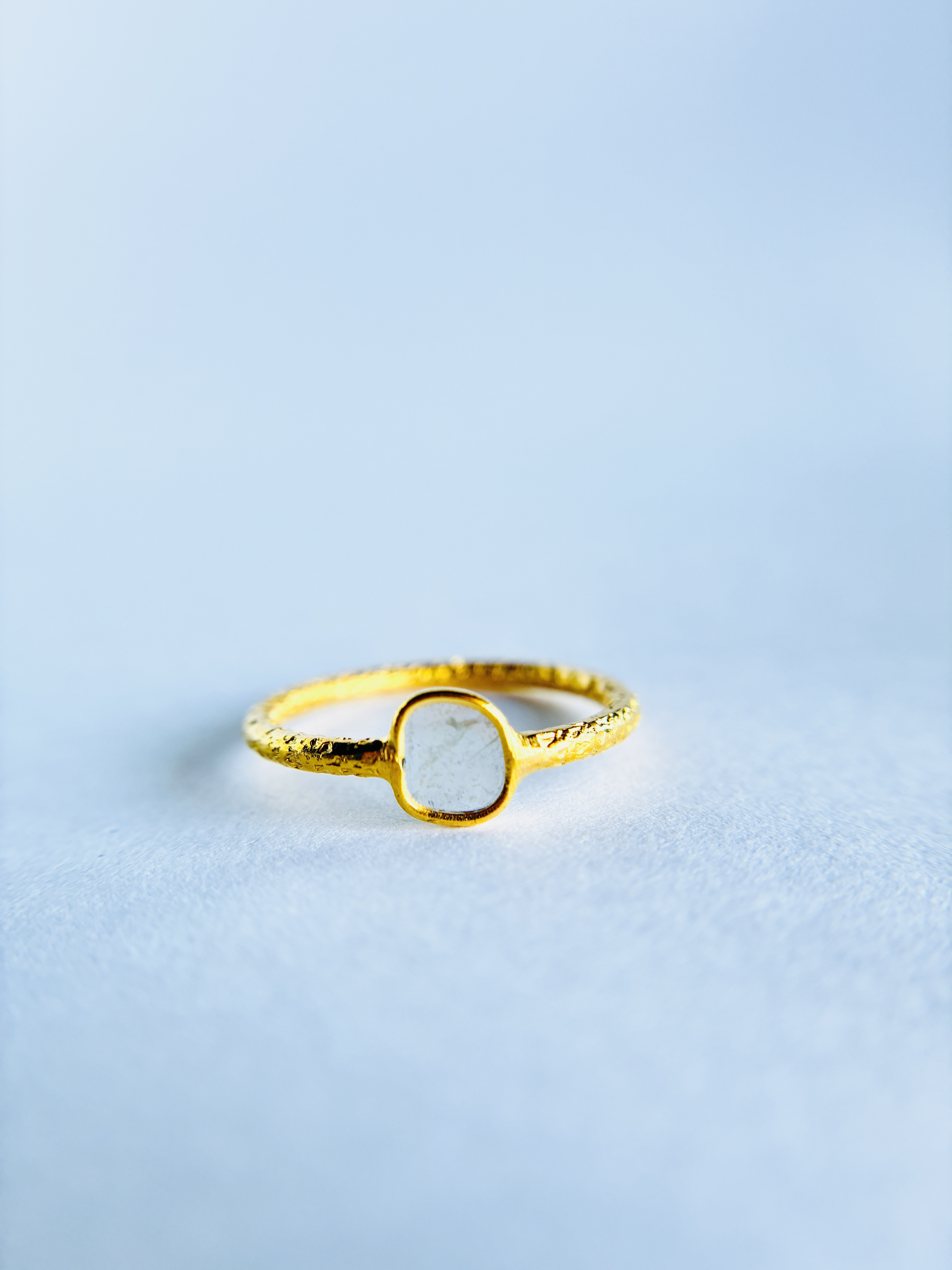 スライスダイヤモンド　リング　9号　④