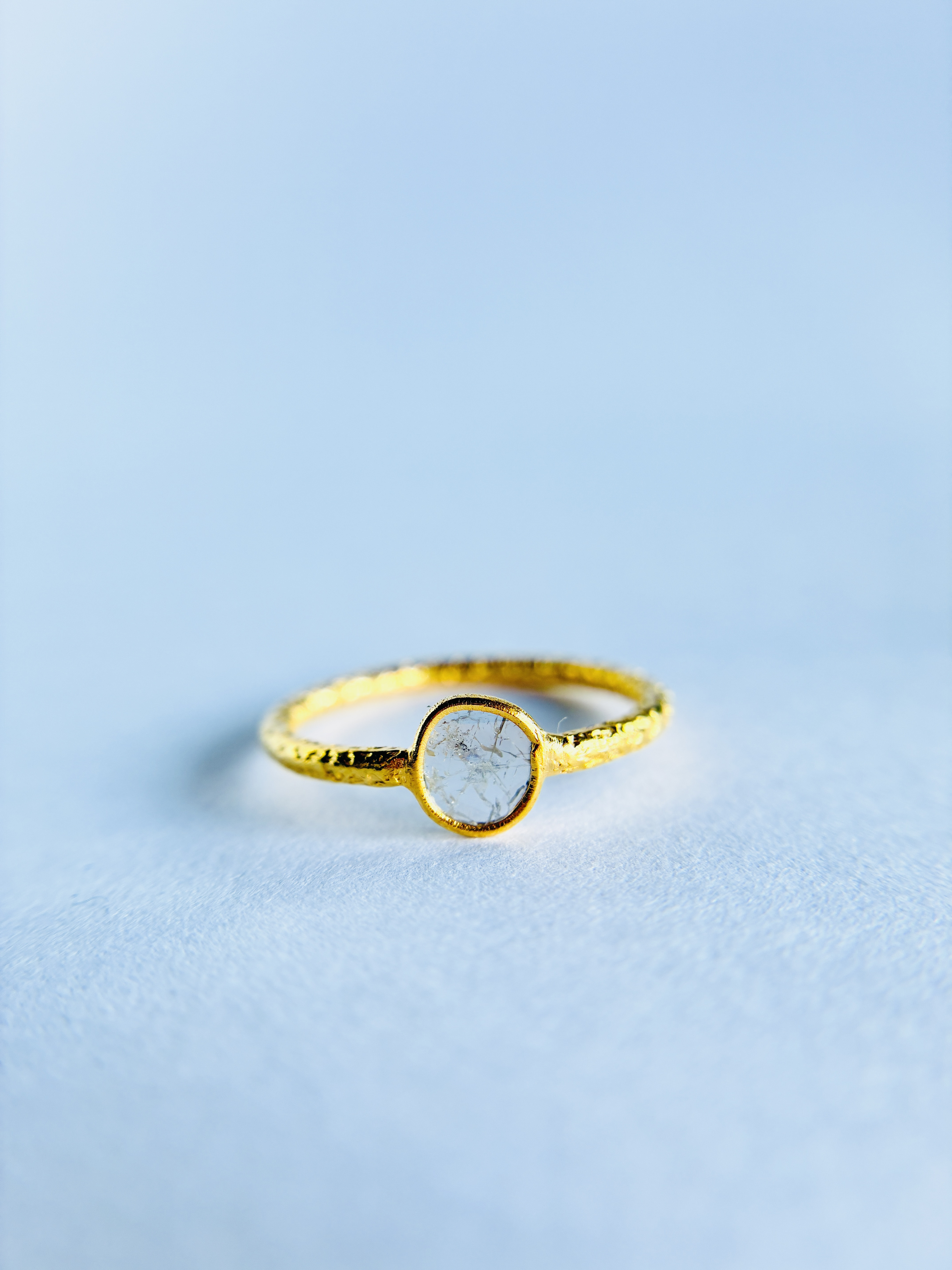 スライスダイヤモンド　リング　9号　⑥