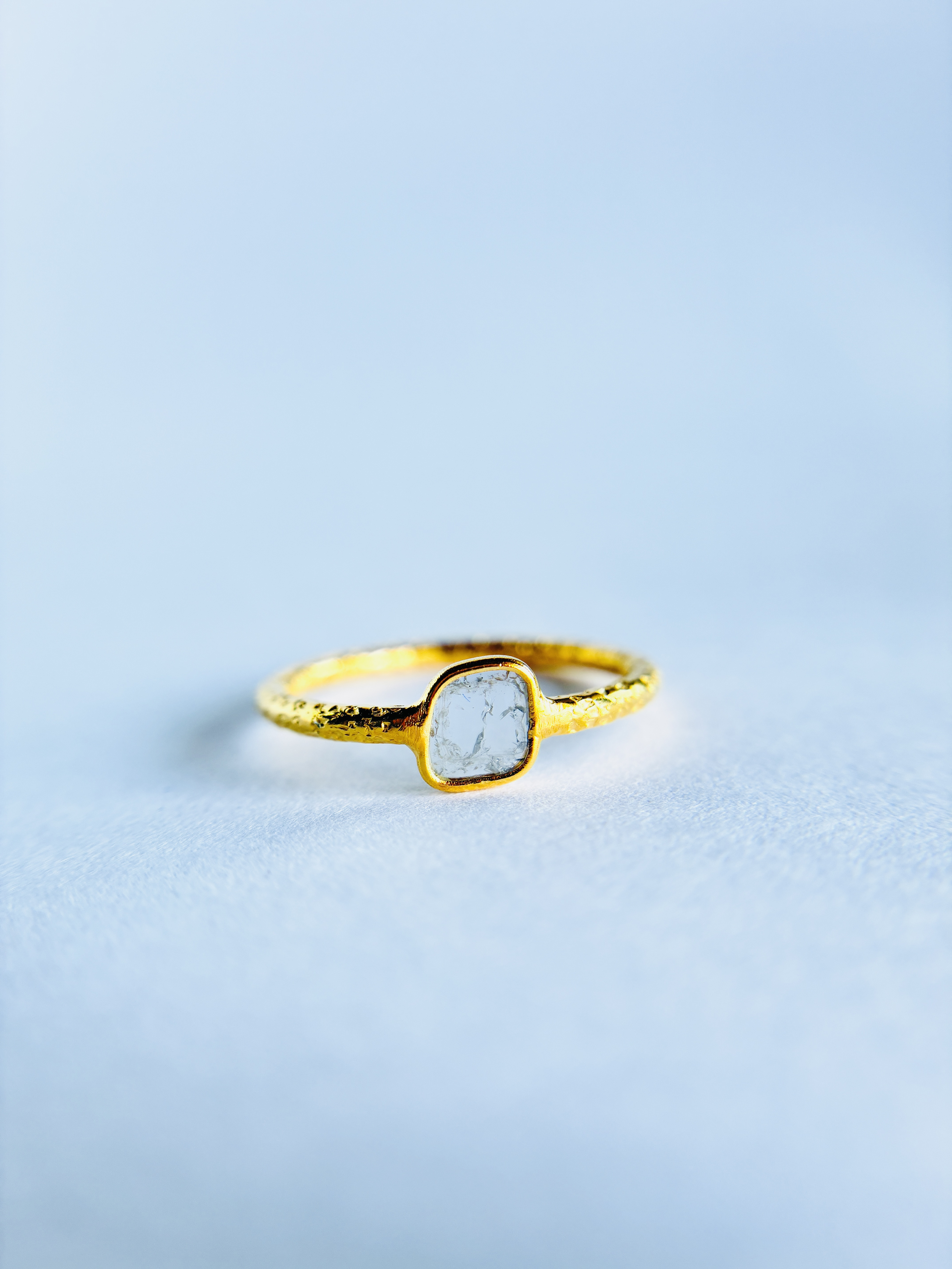 スライスダイヤモンド　リング　9号　⑧