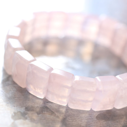 超レア！【高品質】ピンクマイカ ブレスレット 11mm ブレスレット