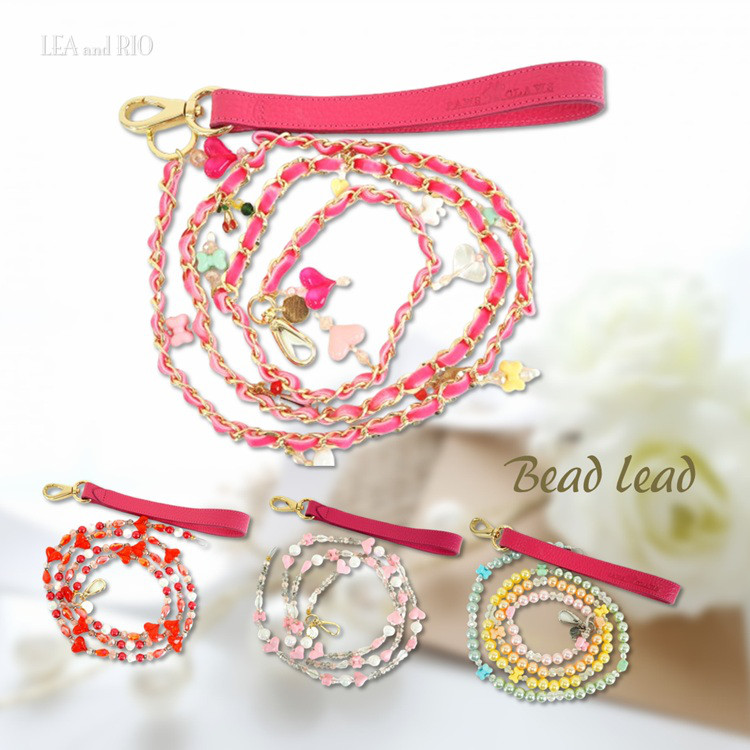 ビーズリード ドッグウェア 小型犬用 犬服 首輪 ネックレス P199 P201 P202 P203 P204