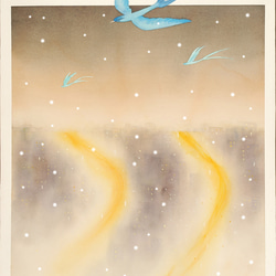 BLUE BIRD(水彩・ジグレー版画） 1枚目の画像
