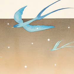 BLUE BIRD(水彩・ジグレー版画） 2枚目の画像
