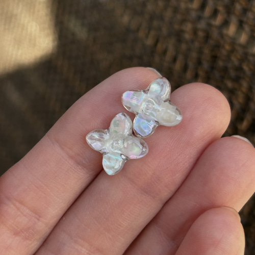 一輪の紫陽花 〉ピアス/イヤリング つけっぱなし 軟骨ピアス ボディ
