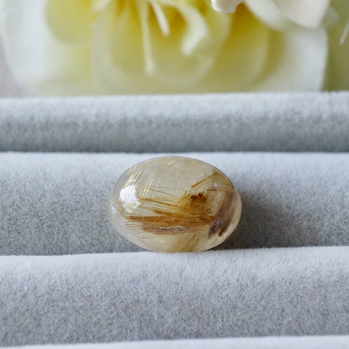 受注制作】ルチルクォーツ 7号〜フリーサイズリング シルバー925