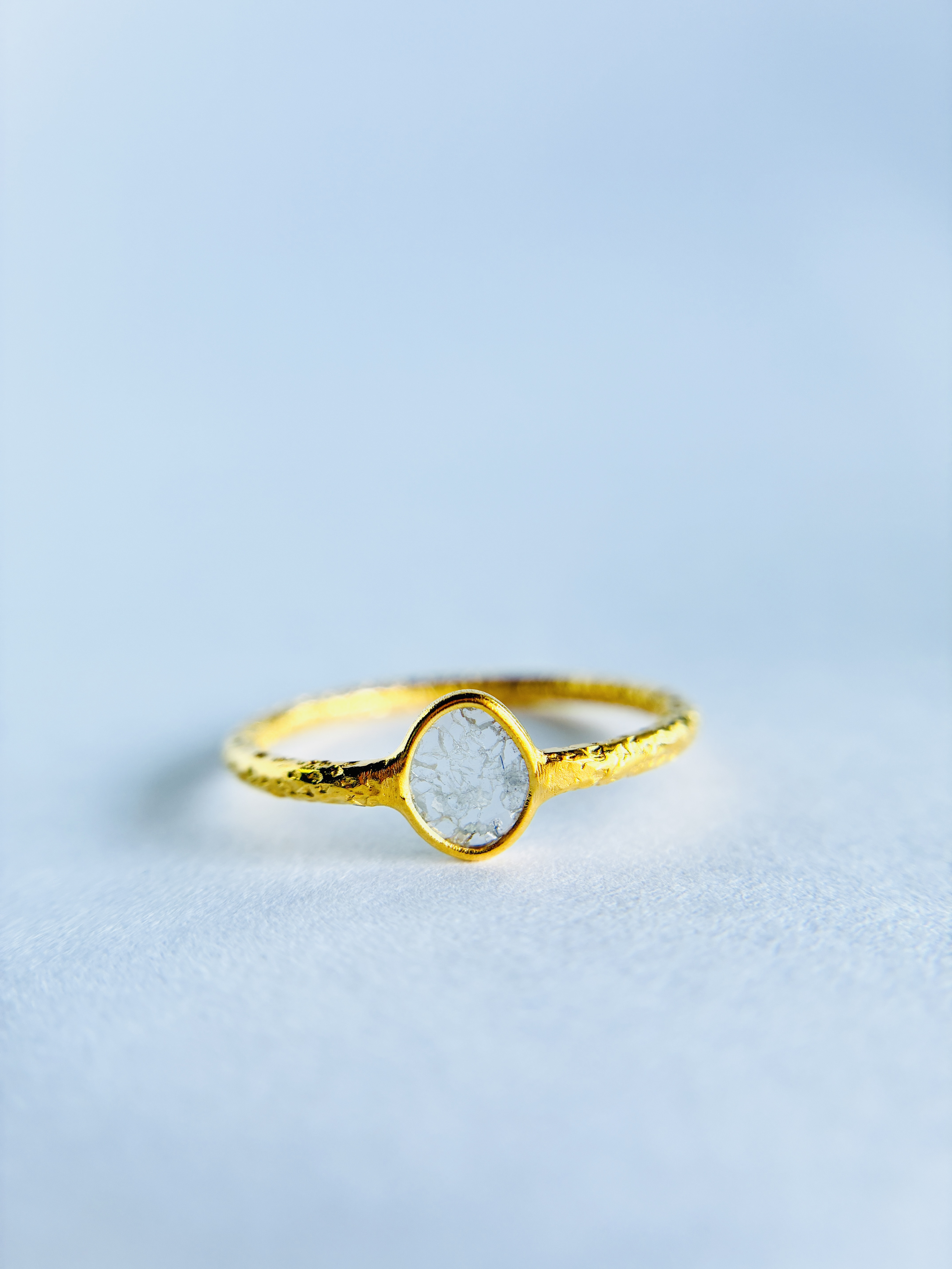 スライスダイヤモンド　リング　10号　⑥