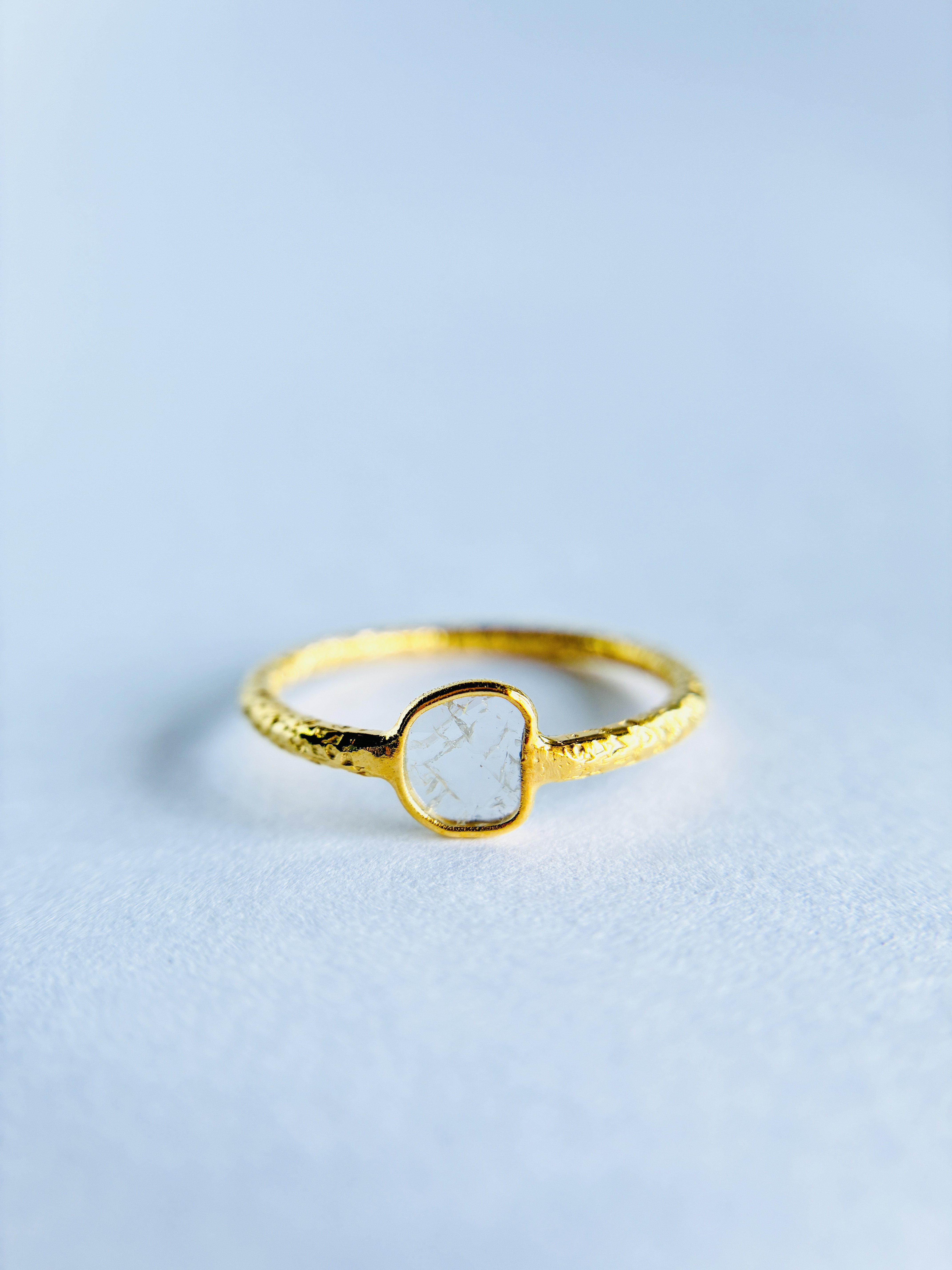 スライスダイヤモンド　リング　11号　③